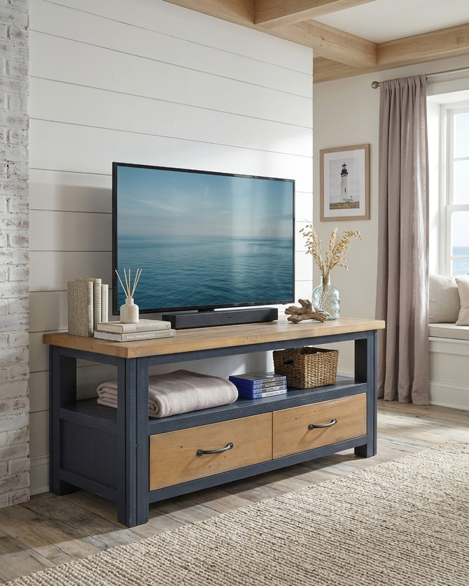 Saltmarsh Blue Widescreen Television cabinet WFS-BH-SAL09A