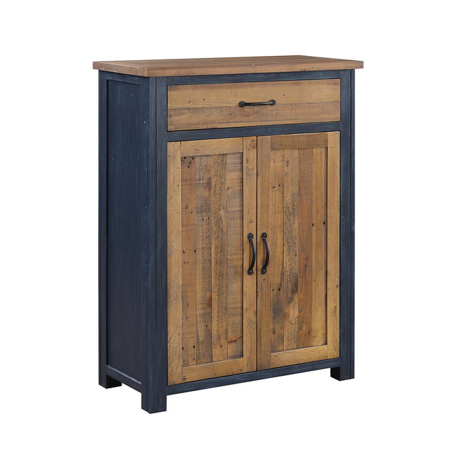 Splash of Blue Shoe Storage Cupboard with Drawer VTTB20A