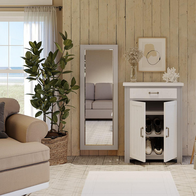 Greystone Extra Long Wall Mirror (Hangs Landscape & Portrait) VTTG16A