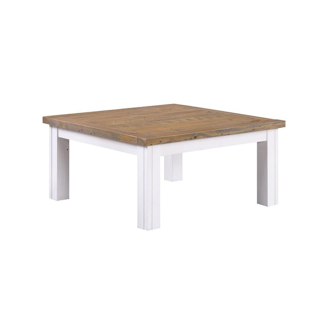 Splash of White Low Square Coffee Table VTTW08B