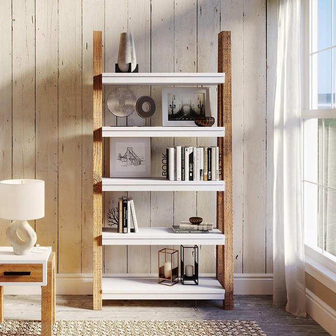 Trinity Reclaimed Large Open Bookcase VWP01C
