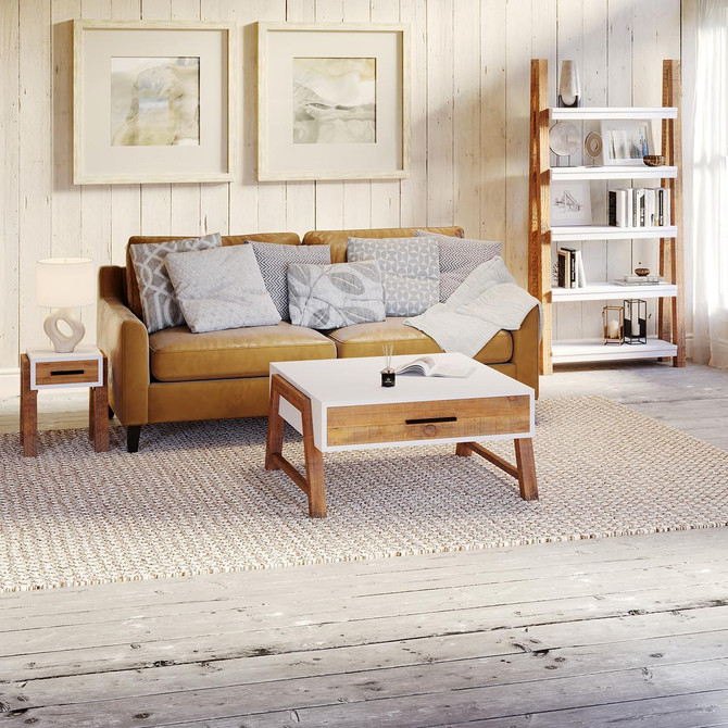 Trinity Reclaimed Square Coffee Table VWP08B