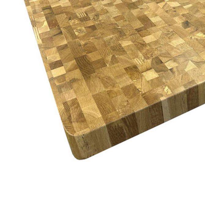 Kitchen Island (Blue) with Butchers Block - WFS-BH-CKH01C