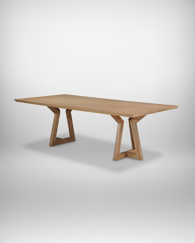 Seraya Malaysian Oak Dining Table (Seats Six)