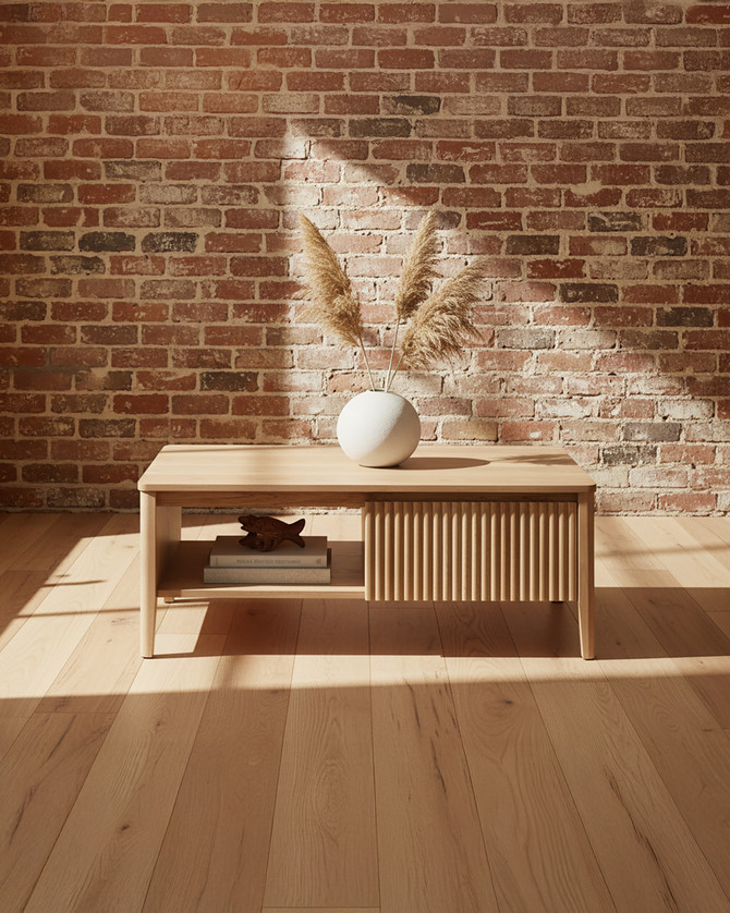 Nordelle Oak Coffee Table with Drawer