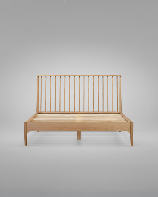 Parnell 5' Oak Bedframe