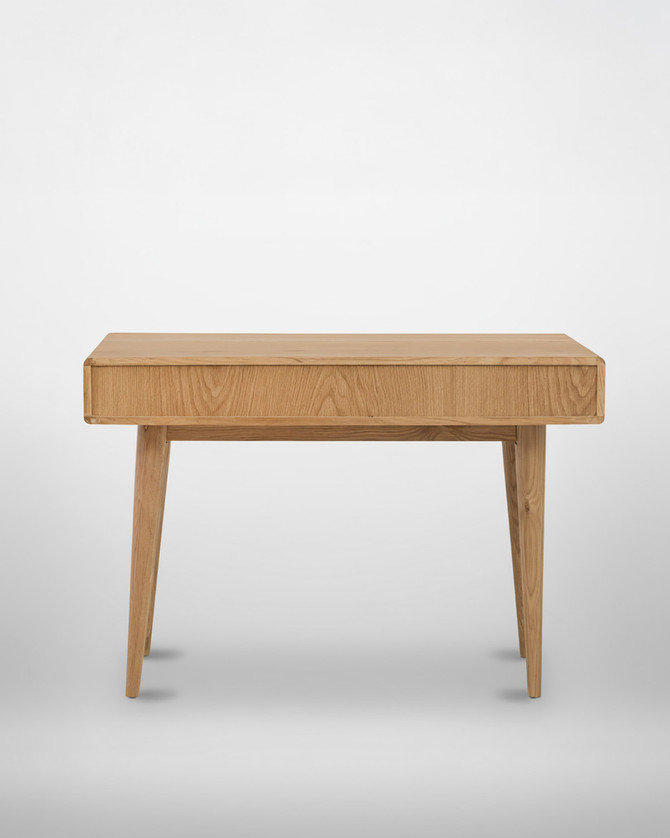 Parnell Slimline Oak Desk with Drawer