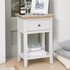Signature Grey One Drawer Lamp Table CFF10A