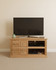 Stockbury Solid Oak Four Drawer Television Cabinet WFS-BH-SBO09A Stockbury Solid Oak Four Drawer Television Cabinet WFS-BH-SBO09A