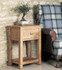 Mobel Oak One Drawer Lamp Table COR10A