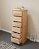 Stockbury Solid Oak Tallboy (6 Drawer) WFS-BH-SBO12A Stockbury Solid Oak Tallboy (6 Drawer) WFS-BH-SBO12A