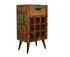Coastal Chic Wine Rack Lamp Table IRS05A