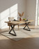 Hulstone Industrial Reclaimed Medium Diagonal Leg Dining Table - WFS-BH-HUL04D Hulstone Industrial Reclaimed Medium Diagonal Leg Dining Table - WFS-BH-HUL04D