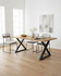 Hulstone Industrial Reclaimed Medium Diagonal Leg Dining Table - WFS-BH-HUL04D Hulstone Industrial Reclaimed Medium Diagonal Leg Dining Table - WFS-BH-HUL04D