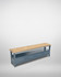 Anchorage Blue Large Widescreen Television Cabinet WFS-BH-ANC09B, stylish blue TV stand with a wooden top and multiple drawers.