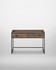 Ooki Desk / Dressing Table VBR06A, modern wooden dressing table with black metal frame and multiple drawers for storage. Ooki Desk / Dressing Table VBR06A, modern wooden dressing table with black metal frame and multiple drawers for storage.