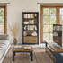 Splash of Blue Large Open Bookcase with Drawers VTTB01A