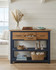 Saltmarsh Blue Low Bookcase / Console WFS-BH-SAL02A