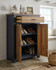 Saltmarsh Blue Shoe Storage Cupboard With Drawer WFS-BH-SAL20A