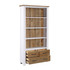 Splash of White Large Open Bookcase with Drawers VTTW01A Splash of White Large Open Bookcase with Drawers VTTW01A