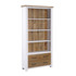 Splash of White Large Open Bookcase with Drawers VTTW01A Splash of White Large Open Bookcase with Drawers VTTW01A