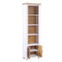 Splash of White Narrow Bookcase VTTW01C Splash of White Narrow Bookcase VTTW01C