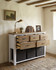 Chalkwash White Sideboard / Console Table WFS-BH-CHA02C