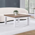 Splash of White Low Square Coffee Table VTTW08B