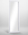 Splash of White Extra Long Wall Mirror (Hangs Landscape & Portrait) VTTW16A, white-framed full-length mirror for wall hanging in landscape or portrait orientation. Splash of White Extra Long Wall Mirror (Hangs Landscape & Portrait) VTTW16A, white-framed full-length mirror for wall hanging in landscape or portrait orientation.