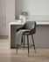 Gun Metal Grey Bar Stool (Pack of Two) - WFS-BH-CKH-STOOL-GR