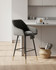 Gun Metal Grey Bar Stool (Pack of Two) - WFS-BH-CKH-STOOL-GR