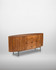 Menara Large Oval Sideboard with Three Drawers Two Doors