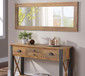 Urban Elegance Reclaimed Extra Long Wall Mirror - VPR16A - 1