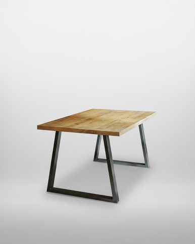 Hulstone Industrial Reclaimed Small A-Frame Dining Table - Wooden ...
