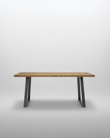 Hulstone Industrial Reclaimed Large A-Frame Leg Dining Table - Wooden ...