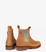 Penelope Chilvers Oscar Leather Chelsea Boot - Biscuit/Sky