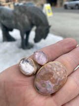 Jamie Joseph Asymmetrical Morganite Ring