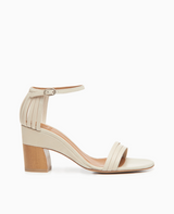 Coclico Iris Heel - Greige Leather