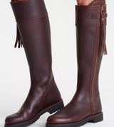 Penelope Chilvers Long Tassel Boot - Conker