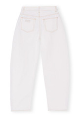 Ganni White Stary Jeans - Bright White