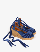 Penelope Chilvers High Catalina Dali Espadrille - Denim