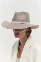 Janessa Leone Valentine Hat - Grey