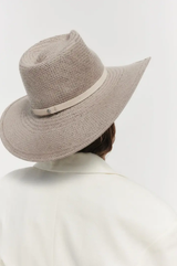 Janessa Leone Valentine Hat - Grey