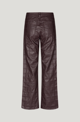 Baum und Pferdgarten Nikisha Trouser - Darkest Burgundy