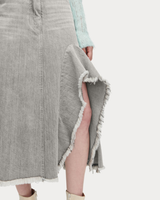 Rachel Comey Frunci Demim Skirt - Dove