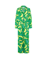 Mirto Moon Print Pyjamas - Green