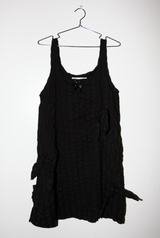 KkCo Knotted Slip Dress - Onyx