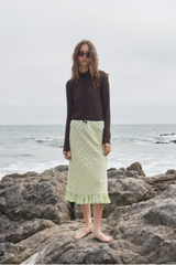 KkCo Basin Slip Skirt - Lichen