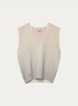 Cotélac Sandy Knit Vest - Jeans/Sand