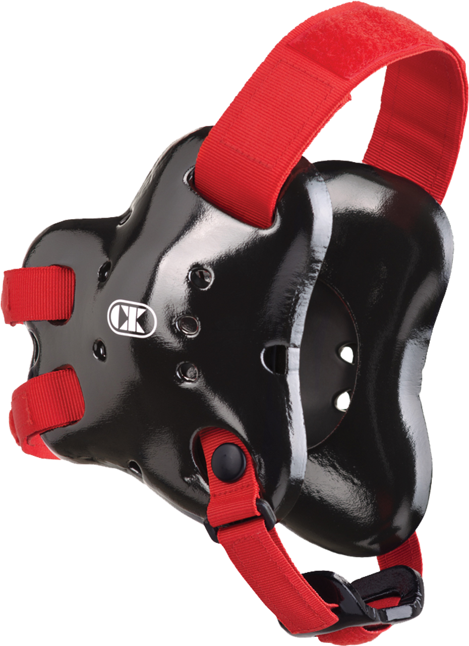 Cliff Keen EF66 Fusion Headgear Black-Scarlet